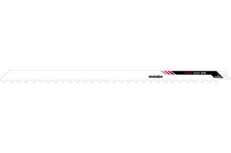 Metabo 631819000, Sabelsagblad, Gips, Karbid, Sort, Hvit, 1,27 cm, 1,5 mm