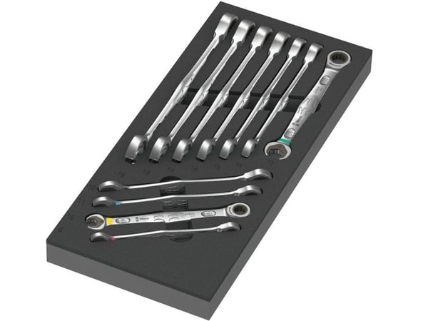 Wera 05150120001, 8,10,11,12,13,14,15,16,17,18,19 mm, Rustfritt stål, 172 mm, 392 mm, 30 mm, 405 mm