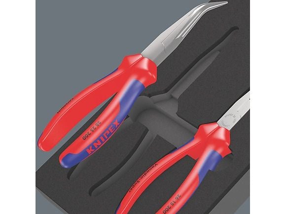 Wera 05150181001 Tangsæt 3 dele #####Knipex, med skuminsats