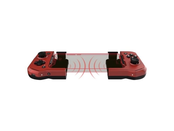 Turtle Beach Atom, Pad-ohjain, Android, D-pad, Ohjauspainikkeet, Valikkopainike, Langaton, Bluetooth, Musta, Punainen