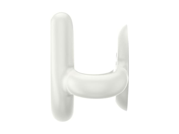 PopSockets PopMount 2 Multi-Surface - Holder for mobiltelefon, fingergrep/støtte - hvit