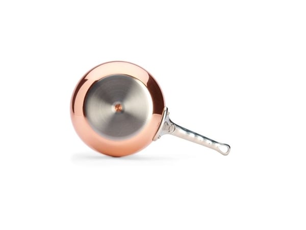 de Buyer 6236.20, Rund, Sautépanne, Kobberfarget, Rustfritt stål, Uten belegg, Kobber, Rustfritt stål, Keramikk, Gass, Halogen, Induksjon, Forsegle...