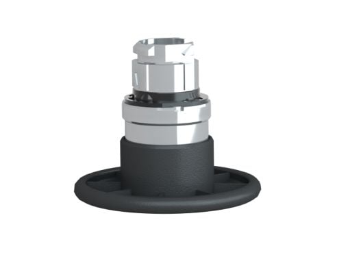 Schneider Electric ZB4, Nappi, Musta, IP66, IK03, Luokka I, 88 g