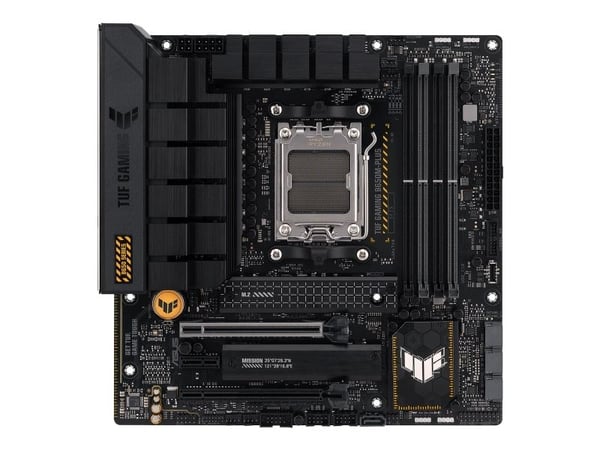 ASUS TUF Gaming B650M-Plus - Hovedkort - micro ATX - Socket AM5 - AMD B650 Chipset - USB-C 3.2 Gen 2x2, USB 3.1 Gen 2, USB 3.2 Gen 2, USB-C 3.2 Gen...