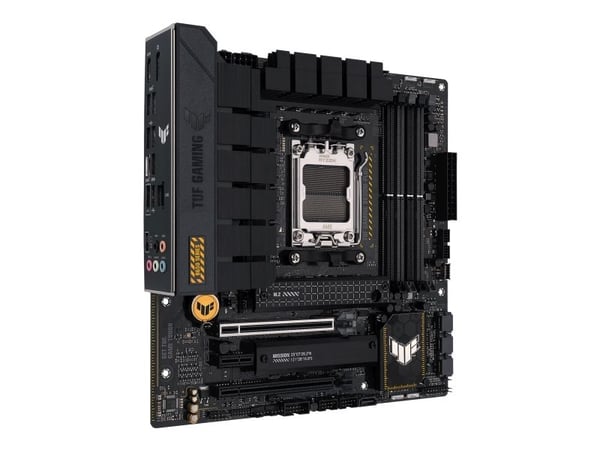 ASUS TUF Gaming B650M-Plus - Hovedkort - micro ATX - Socket AM5 - AMD B650 Chipset - USB-C 3.2 Gen 2x2, USB 3.1 Gen 2, USB 3.2 Gen 2, USB-C 3.2 Gen...