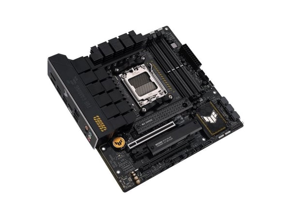 ASUS TUF Gaming B650M-Plus - Hovedkort - micro ATX - Socket AM5 - AMD B650 Chipset - USB-C 3.2 Gen 2x2, USB 3.1 Gen 2, USB 3.2 Gen 2, USB-C 3.2 Gen...