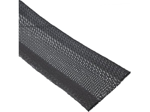 InLine 59993A, Kaapelin suojus, Velcro, Musta
