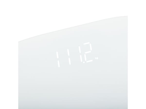 Adler AD 8176, Elektronisk personvekt, 180 kg, 100 g, Hvit, kg, lb, firkant