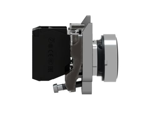 Schneider Electric XB4, Nappi, Musta, IP66, IK06, Luokka I, 80 g