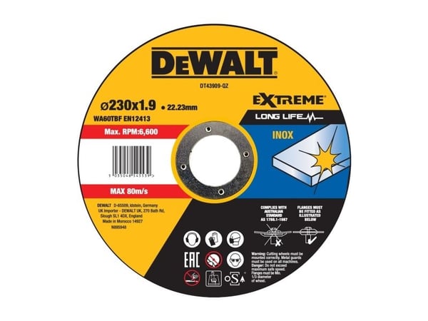 DeWALT DT43909-QZ, Leikkuukiekko, 1 kpl