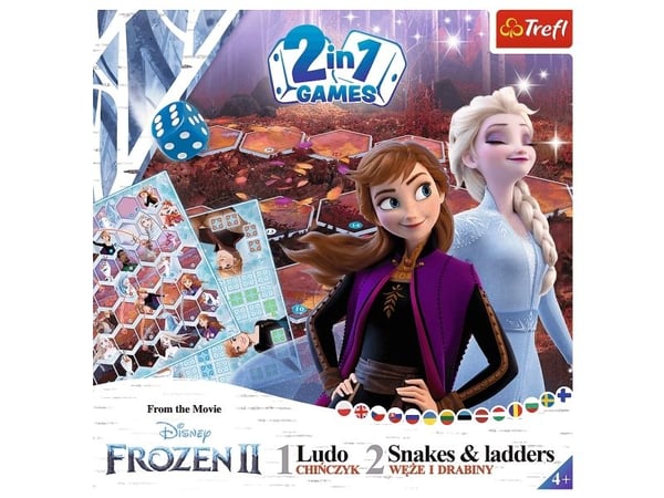 Trefl Frozen, Brettspill, Strategi, 4 år, 10 min.
