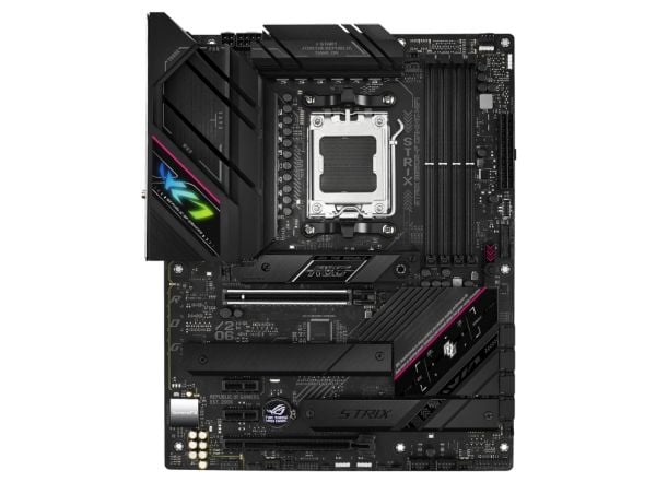 ASUS ROG Strix B650E-F Gaming WiFi - Hovedkort - ATX - Socket AM5 - AMD B650 Chipset - USB-C 3.2 Gen 2x2, USB-C 3.2 Gen2, USB 3.2 Gen 2, USB 3.2 Ge...