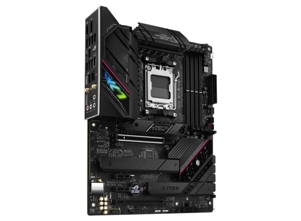 ASUS ROG Strix B650E-F Gaming WiFi - Hovedkort - ATX - Socket AM5 - AMD B650 Chipset - USB-C 3.2 Gen 2x2, USB-C 3.2 Gen2, USB 3.2 Gen 2, USB 3.2 Ge...