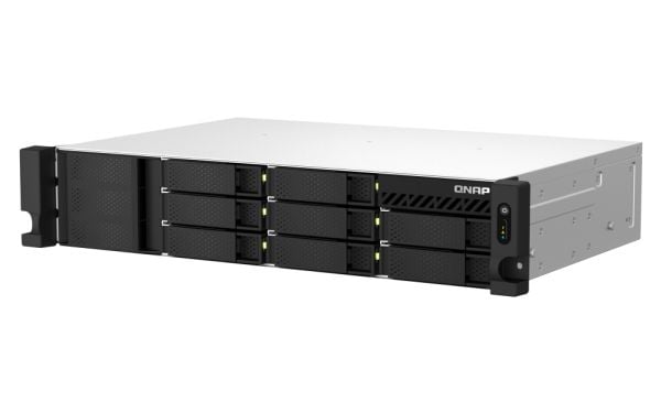 QNAP TS-864EU-8G, NAS, Teline ( 2U ), Intel® Celeron®, Musta
