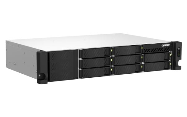 QNAP TS-864EU-8G, NAS, Teline ( 2U ), Intel® Celeron®, Musta