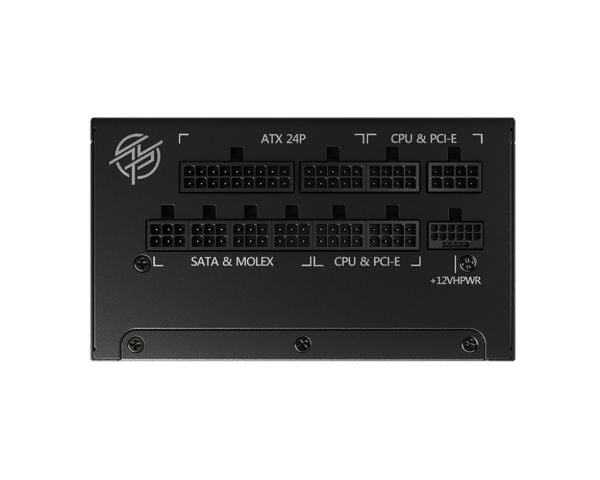 MSI MPG A1000G PCIE5 - Strømforsyning (intern) - ATX12V / EPS12V - 80 PLUS Gold - AC 100-240 V - 1000 watt - aktiv PFC