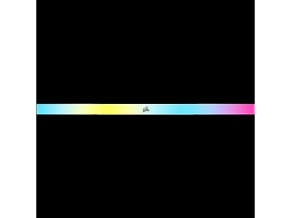 CORSAIR Vengeance RGB - DDR5 - sett - 32 GB: 2 x 16 GB - DIMM 288-pin - 5200 MT/s / PC5-41600 - CL40 - 1.25 V - on-die ECC - kjølig grå