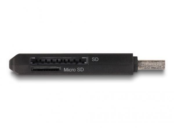Delock - Kortleser (SD, miniSD, RS-MMC, TransFlash, MMCmobile, microSD, MMCplus, MMCmicro, microSDHC, SDXC, microSDXC, MMC II, TurboSD, Turbo miniS...