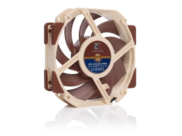 Noctua NF-A12x25r PWM - Kabinettvifte - 120 mm