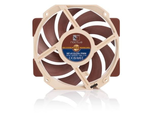 Noctua NF-A12x25r PWM - Kabinettvifte - 120 mm