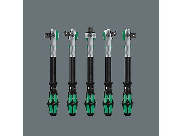 Wera 05150111001, 23 stykker, Sort, Grønn, Stål, Sort, Grønn, 2,19 kg, 40,5 cm, 18,5 cm