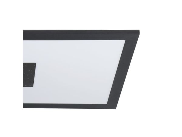 EGLO Marmorata, LED, 3000 K, 2400 lm, IP20, Sort, Hvit