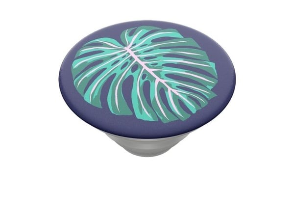 PopSockets Vintage Palm Leaf, Grippi, Sininen, Vihreä, 38,8 mm, 7,7 mm, 24,3 mm