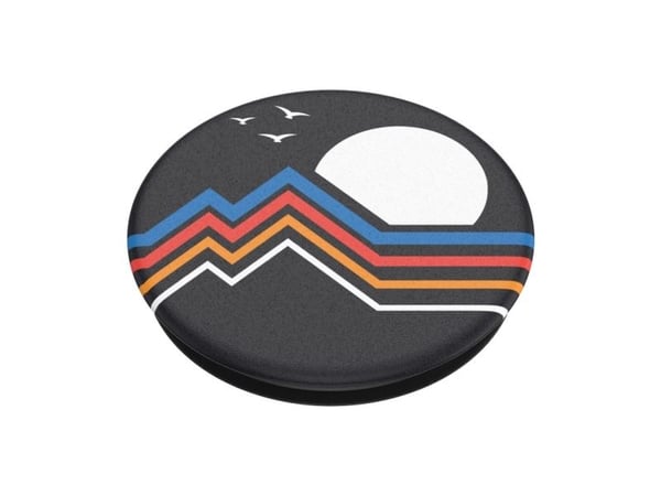 PopSockets PopGrip - fingergrep/stativ for mobiltelefon - utskiftbart - Moon Horizon