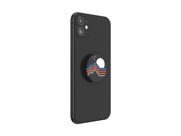 PopSockets PopGrip - fingergrep/stativ for mobiltelefon - utskiftbart - Moon Horizon