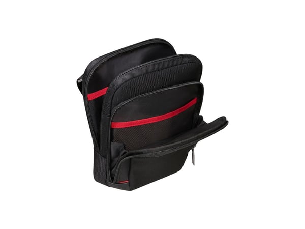 Samsonite PRO-DLX 6, Mann, Axelremsväska, Liten, Dragkedja, Framficka, Ficka för surfplatta