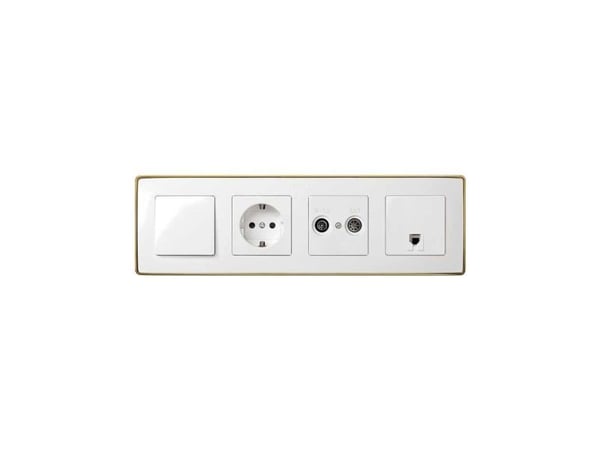 Simon 8201640-245, Kultainen, Muovi, Simon 82, IP20, CE, 5 - 40 °C