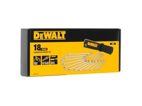 DEWALT TIP-avainsarja. 18 sähköpostia