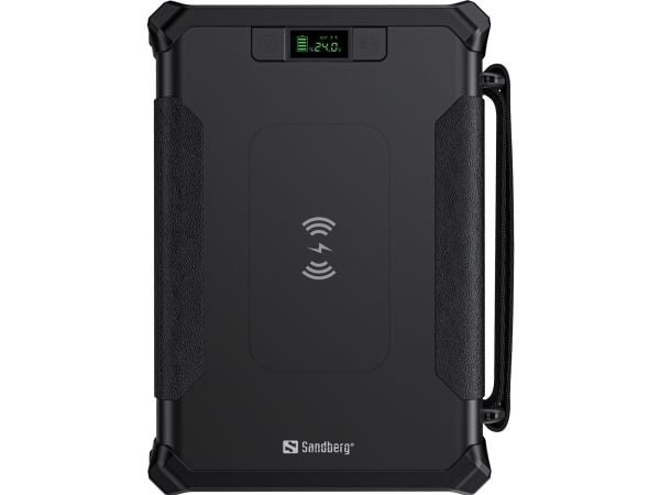 Sandberg Active Survivor 8in1 - Strømbank + AC-strømadapter + bilstrømadapter 32700 - 96000 mAh - 307.2 Wh - 180 watt - 5 A - PD, QC - 4 utgangskon...