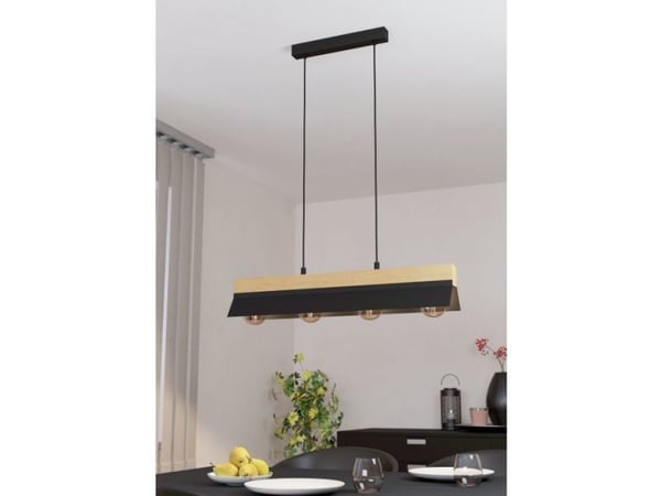 EGLO TARRAFO PENDEL 4XE27 L880 SORT