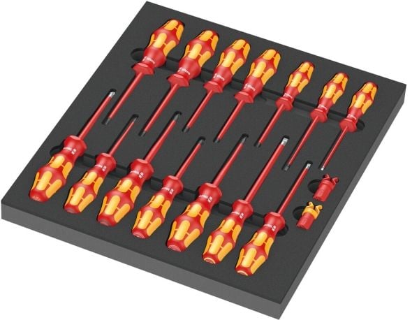 Wera 9711 Ruuvimeisselisarja 16 kpl Phillips, Pozidriv, TORX
