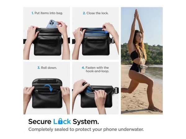 Spigen A620 Aqua Shield, yksivärinen, Muovi