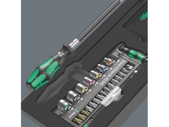 Wera Kraftform Compact + Tool-Check PLUS Bit ruuvinväännin 1/4