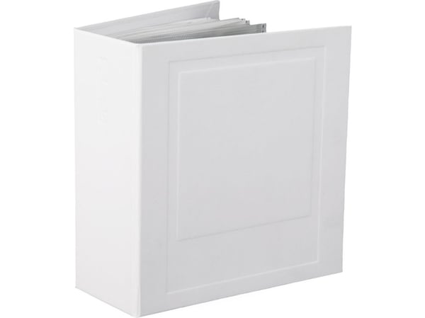 Polaroid Photo Album Small White, Valkoinen, 40 arkkia, Täydellinen sidonta, Pahvi, Polyuretaani, 8,9 x 10,8 mm, Valkoinen