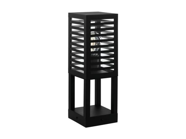 EGLO Alamonte 3, Utendørs sokkel/stang-belysning, Sort, Aluminium, Stål, IP44, I, E27