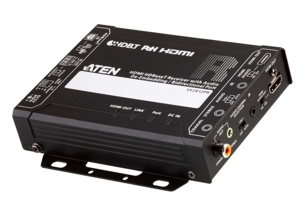 ATEN VE2812PR - Video/lyd/infrarød/seriell-utvider - mottaker - HDBaseT - over CAT 5e/6 - opp til 100 m