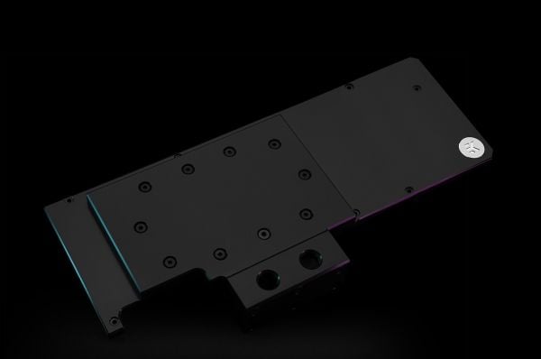 EK Water Blocks 3831109843567, Bakplate, Acetal, Kopper, Polyoksymetylen (POM), Sort, Grå, 1/4", Grafikkort, EVGA GeForce RTX 3080, 3090 XC3