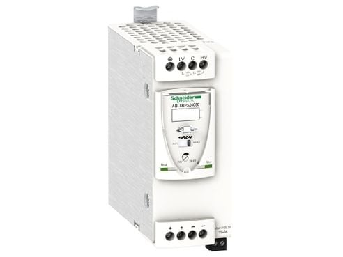 Schneider ABL8RPS24050 - Strømforsyning (DIN-skinnemonterbar) - universal, Phaseo, 1 or 2 phase - ac 100 - 120 / 200 - 500 V - 120 watt