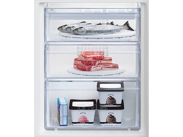 BCSA285K4SN Sisäänrakennettava jääkaappipakastin, 177,5cm