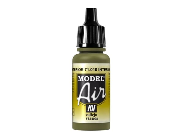 Vallejo 71.010, 17 ml, Grønn, Matte, Flaske