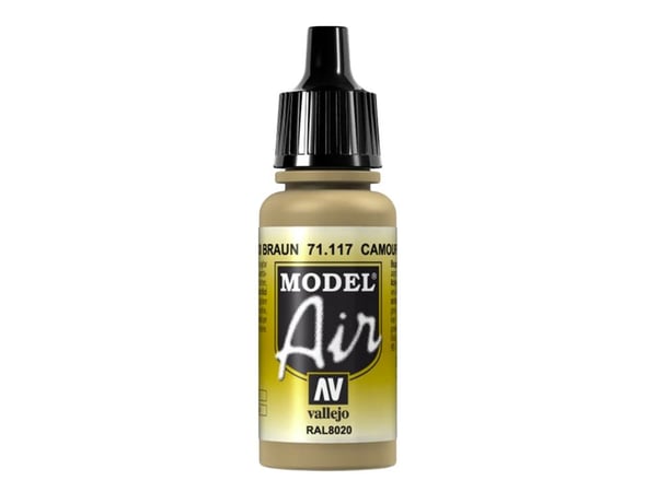 Vallejo 71.117, 17 ml, Brun, Matte, Flaske