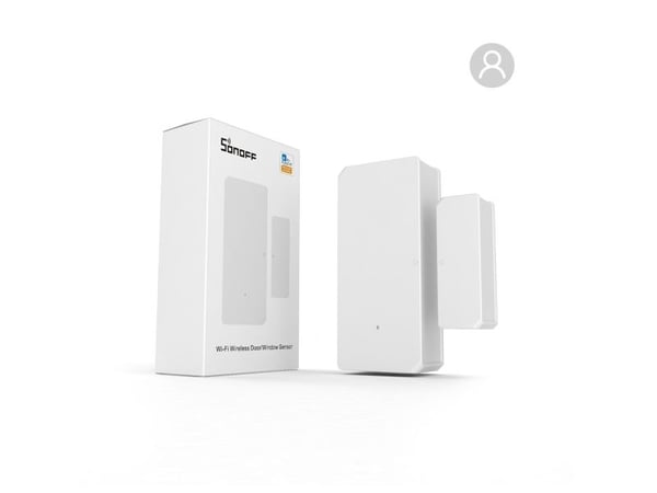 Sonoff DW2-Wi-Fi, Trådløs, Wi-Fi, Hvit, 2400 MHz, Dør/vindu, 128-bit AES, AES, TKIP, WEP, WPA, WPA2