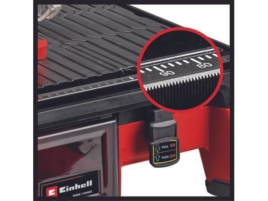 Einhell TE-TC 18/115 Li-Solo, flisskjærer, bordmodell, 1,6 cm, 2,4 cm, 45°, 335 mm, 305 mm - SOLO
