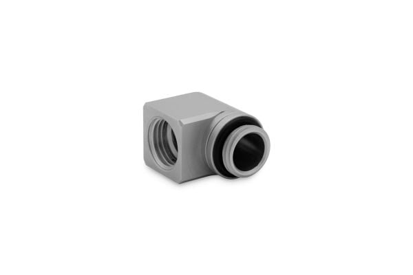EKWB EK-Quantum Torque Micro Rotary 90° - Satin Titanium, tilkobling (titan)
