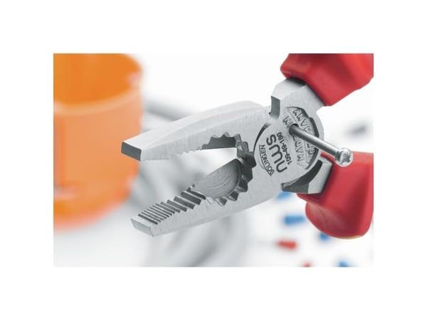 NWS CombiMax+ VDE, 1,8 cm, Stål, Rød, Gult, 180 mm, 275 g, 65 mm