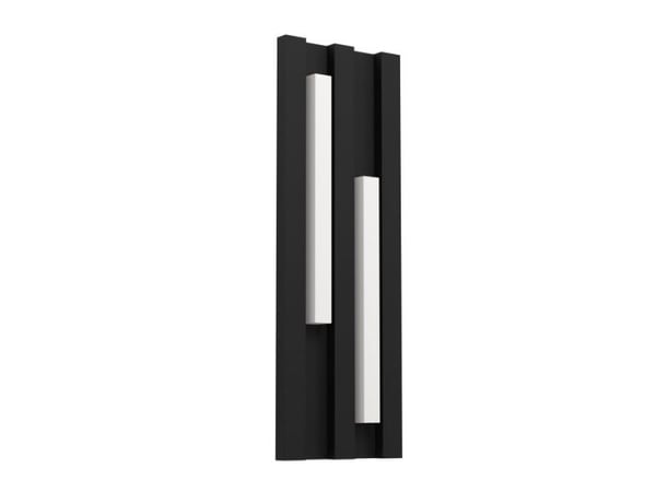 EGLO FANDINA UTENDØRS VEGG 2X4,2W 1000LM IP55 SVART/HVIT